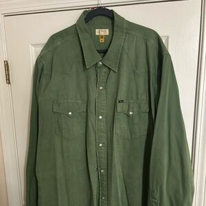 Polo by Ralph Lauren Green Men's Shirt